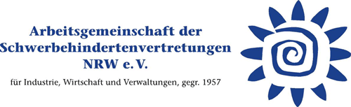 Logo der Arbeitsgemeinschaft der Schwerbehindertenvertretungen für Industrie und Wirtschaft in NRW e.V.
